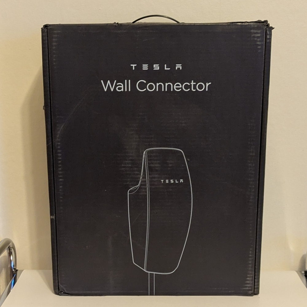 BOX ONLY - Tesla Wall Connector Box & Shipping Pieces